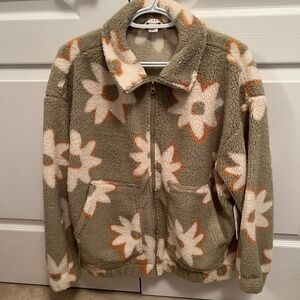 Billabong First Light Full Zip Jacket - Avocado MEDIUM